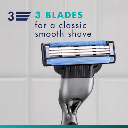 Gillette Mach3 Men's Razor Blade Refills, 12 Refills - Available at All In One Marketplace Canada