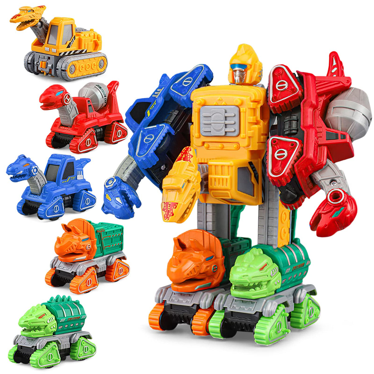 Fajiabao Robot Toy for Boys 3-5, 5-in-1 Dinosaur STEM Building Set 🍁 All In One Marketplace Canada