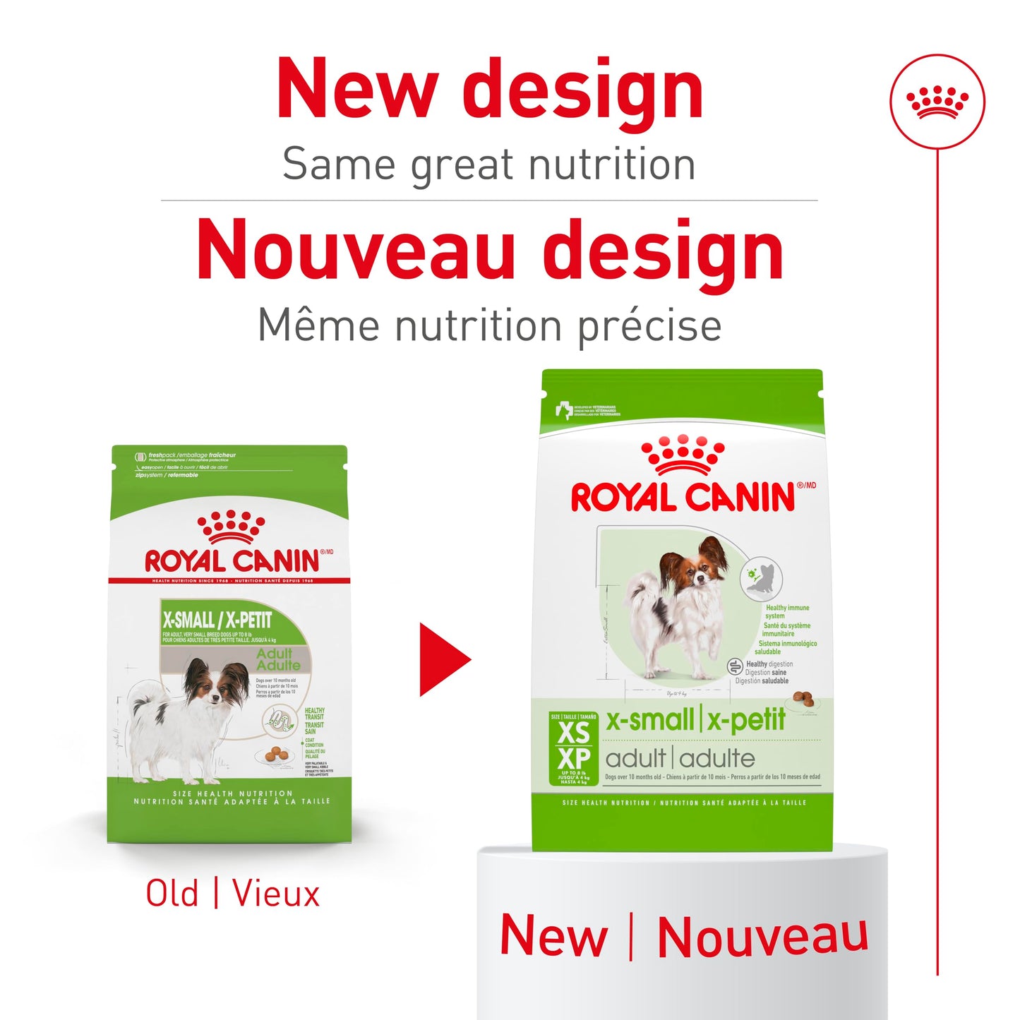 Royal Canin X-Small Adult Dry Dog Food, 2.5 lb bag ROYAL CANIN