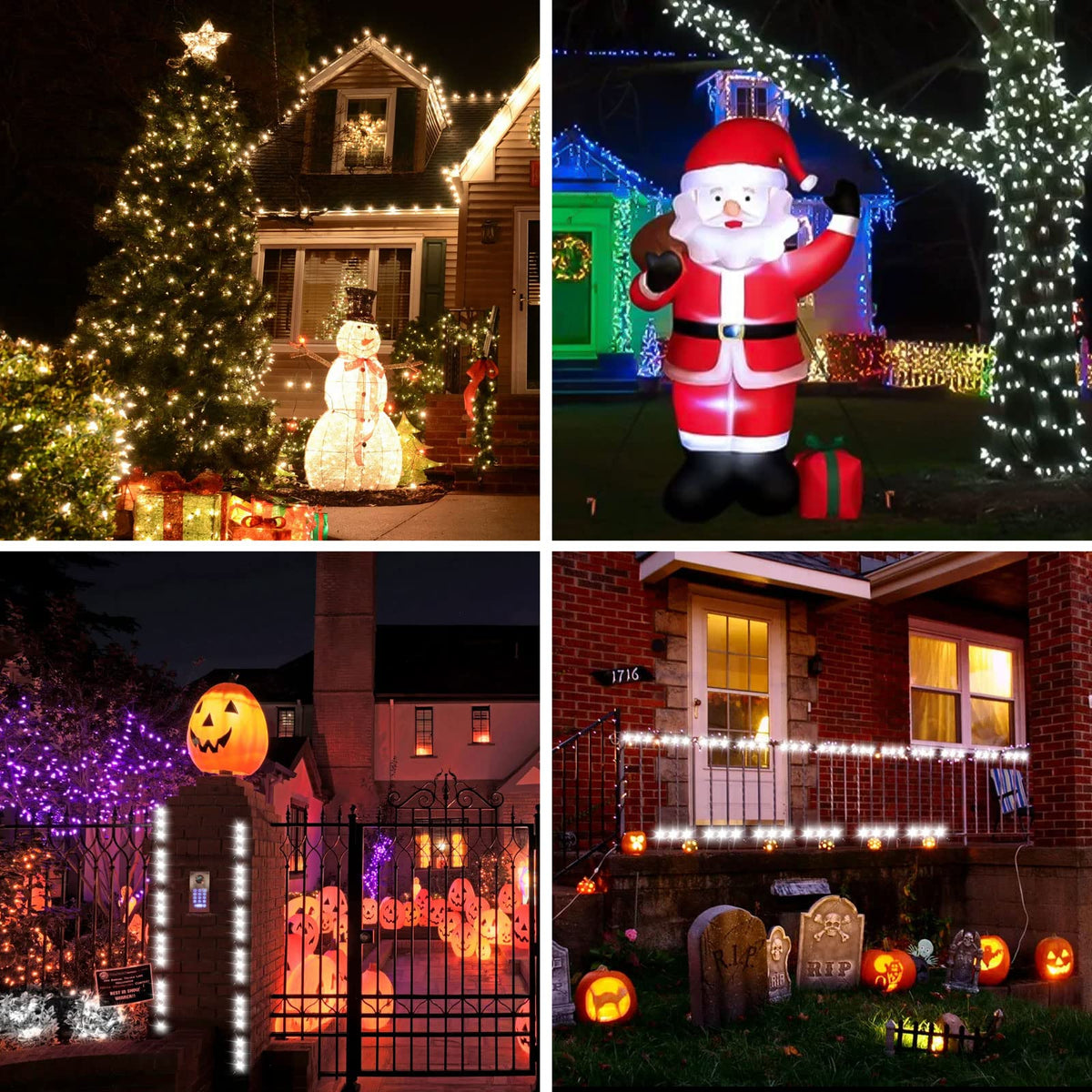 Linkstyle 120 LEDs Van Interior Light Kits, 12V 40 Modules Lights Strip Ceiling Lamp with Switch, Super Bright 12V Christmas Lighting for Car Van RV, White Lights 🍁 All In One Marketplace Canada