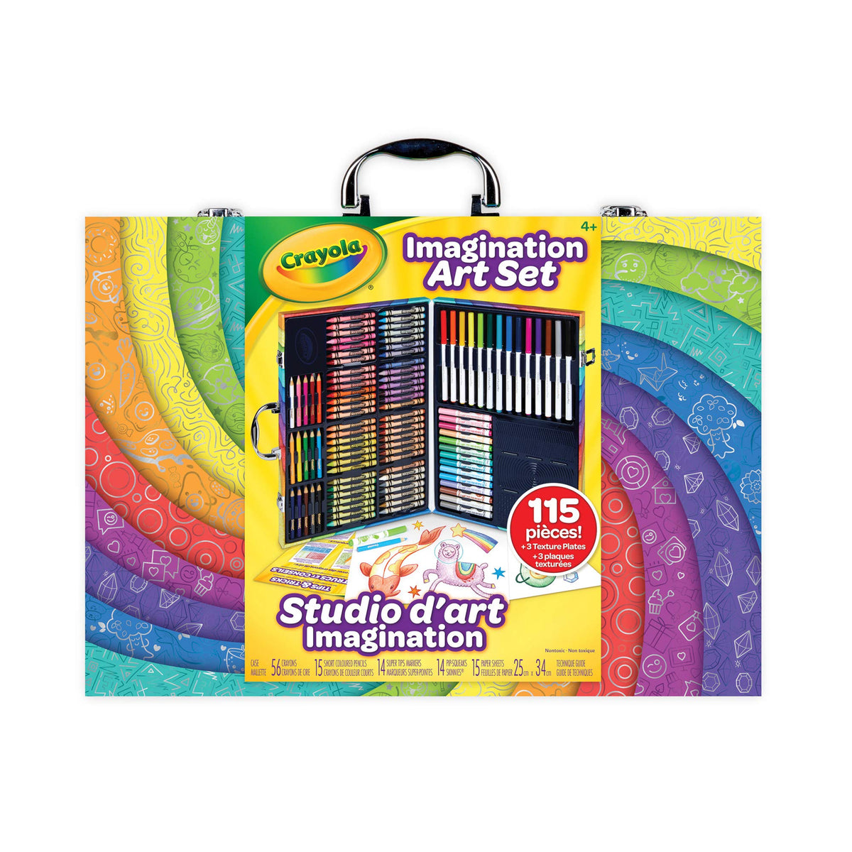 Crayola Imagination Art Set, Holiday Toys, Gift for Boys and Girls, Kids, Stocking , Arts and Crafts, Gifting 🍁 All In One Marketplace Canada