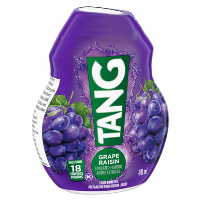 Tang Grape Liquid Drink Mix, 48 mL Bottle (Pack of 12) TANG