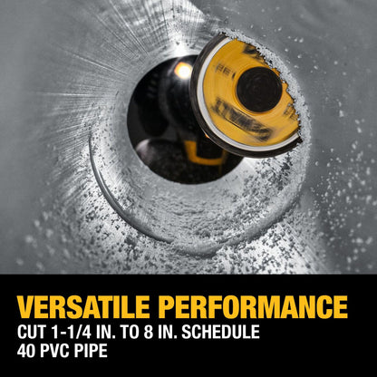DEWALT Impact Connect Pipe Cutter, PVC Cutter, Diamond Grit Cutting Wheel (DWAIPCIR) DEWALT