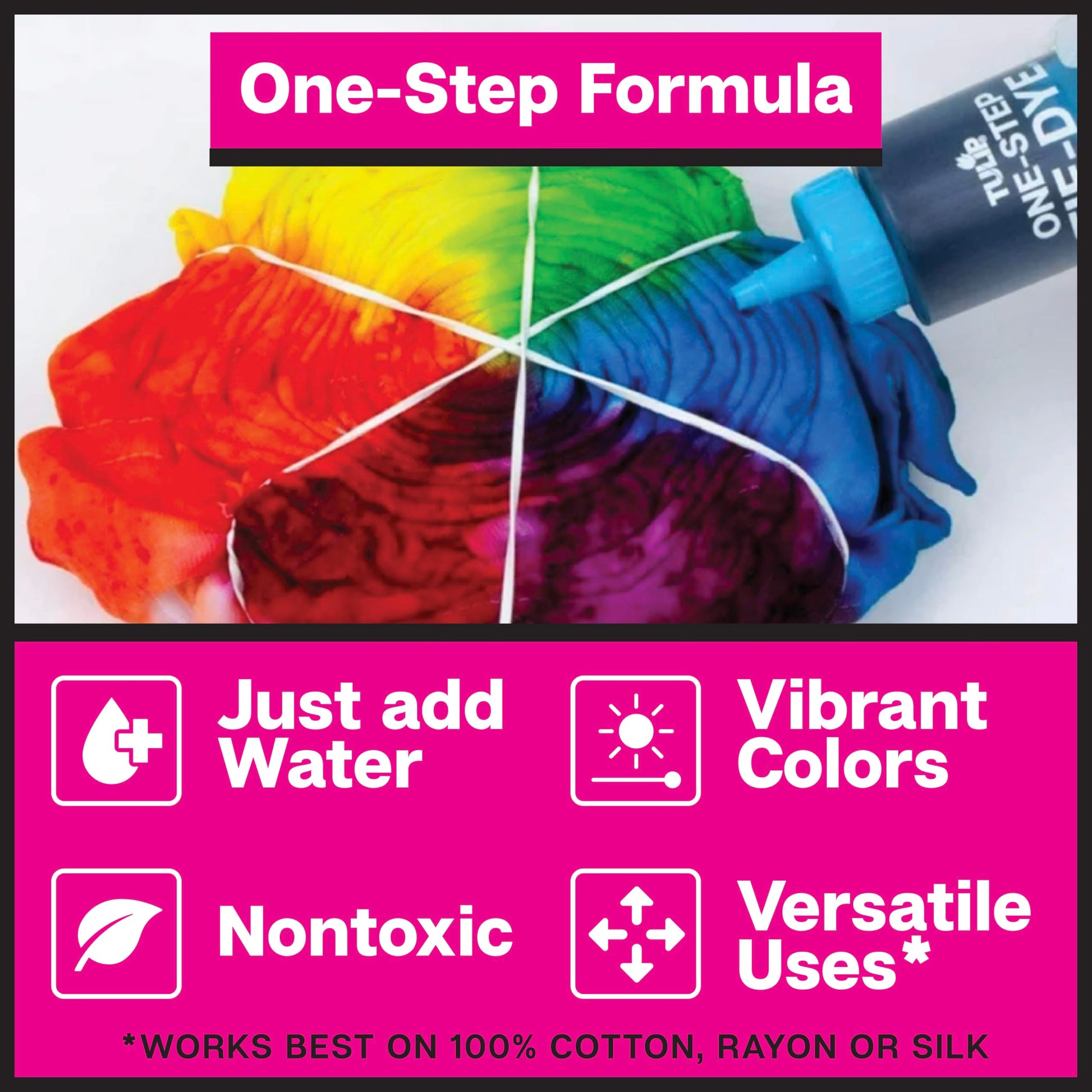 TULIP 34723 One-Step Tie Dye Party Kit - Available at All In One Marketplace Canada