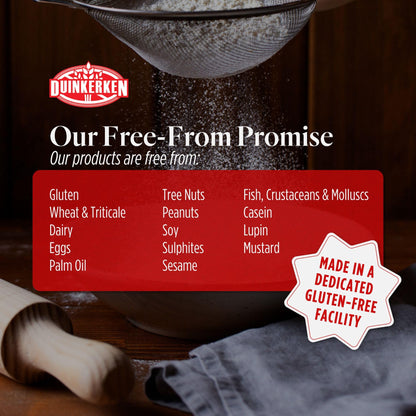 Gluten Free Lemon Cake Mix by Duinkerken - Gluten Free Cake Mix - Made with All Natural Ingredients - Easy to Make - Allergen-Free - Made in Canada - 380g 🍁 All In One Marketplace Canada