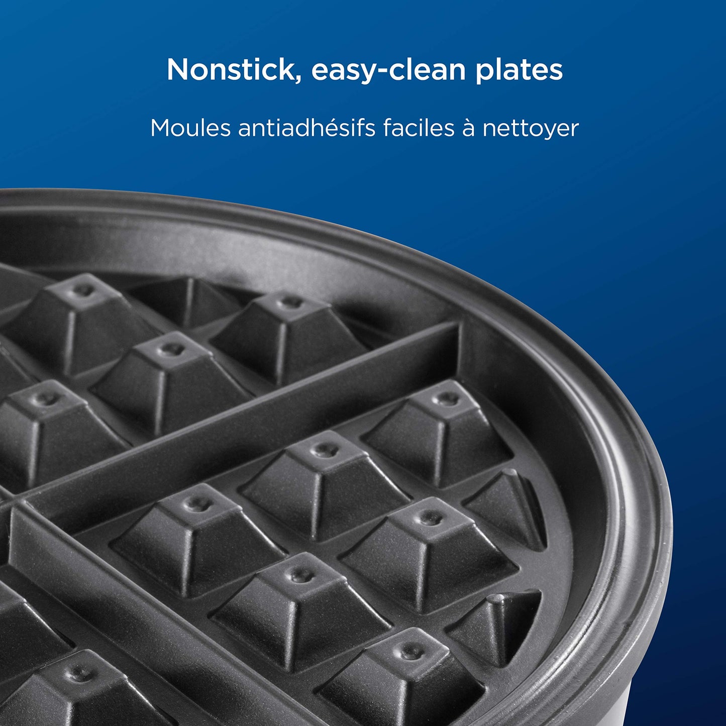 Oster Belgian Waffle Maker, 8", Stainless Steel Oster