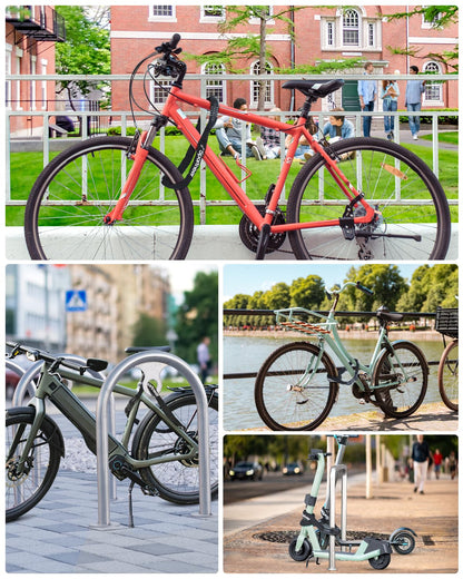 Bike Lock, 5-Digit Resettable Combination Bicycle Lock, Heavy Duty Anti-Theft Bike Chain Locks for Road Bike Mountain Bikes Cycling Locks
