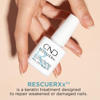 CND Vinylux RescueRXx Daily Keratin Treatment, 0.5 Fl Oz