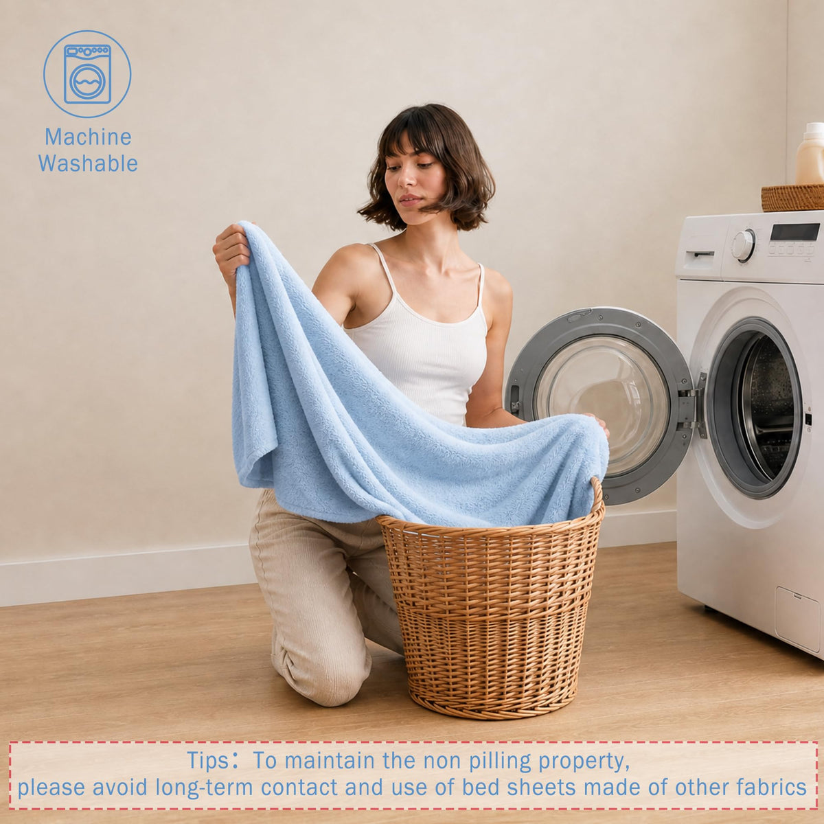 Softan Fleece Sheets, Soft as Flannel, Queen, Light Blue 🍁 All In One Marketplace Canada