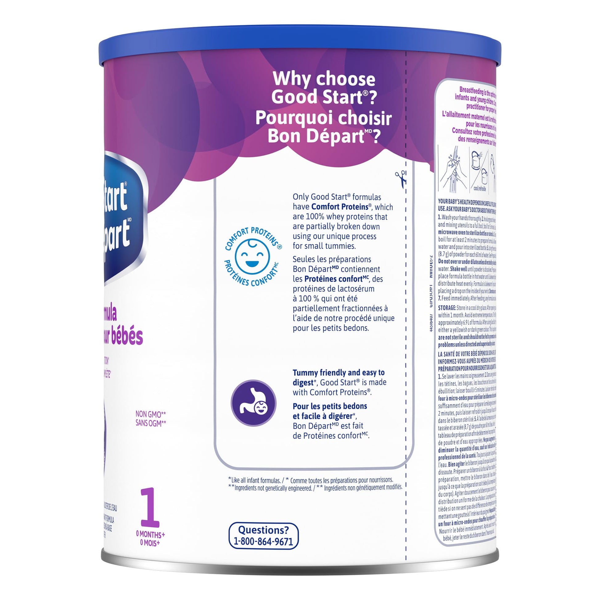 GOOD START Stage 1, Baby Formula, Powder, 0+ months, 900 g - Available at All In One Marketplace Canada