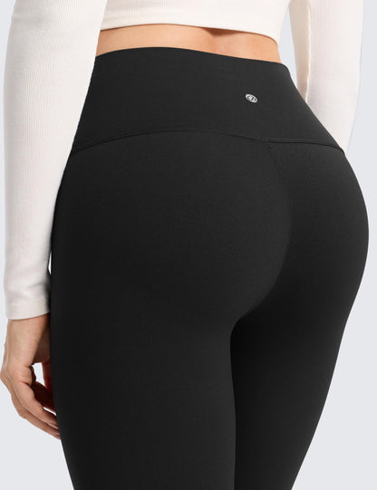 CRZ YOGA Matte Fleece Lined Leggings 25'' Black Medium 🍁 All In One Marketplace Canada