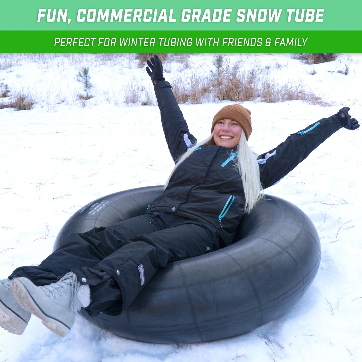 GoSports Duratube 44 Inch Heavy-Duty Tire Tube, Recreational Snow & Water Tire Tube - Commercial Grade 🍁 All In One Marketplace Canada GoSports