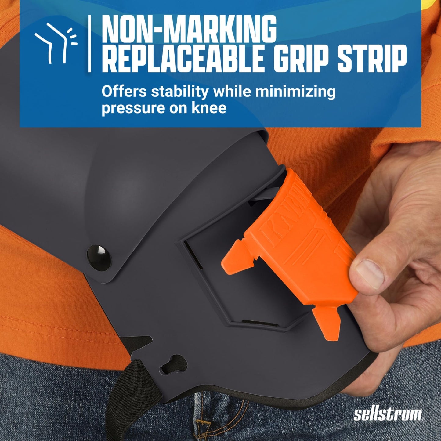 Sellstrom KneePro Professional Construction Kneepads for Work - Men & Women 🍁 All In One Marketplace Canada