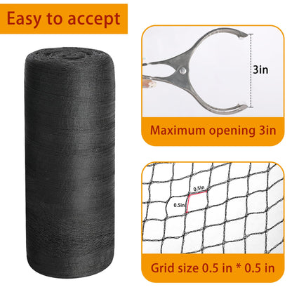 33' x 18' Oval Swimming Pool Leaf Net Cover, Pool Safety Net Blanket 🍁 All In One Marketplace Canada