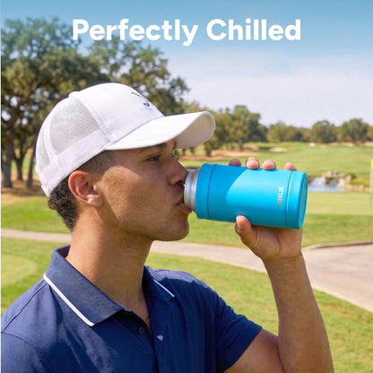 DUALIE 3 in 1 Insulated Can Cooler - Universal Size for 12 oz Cans, Slim Cans, and Bottles - Glacier 🍁 All In One Marketplace Canada