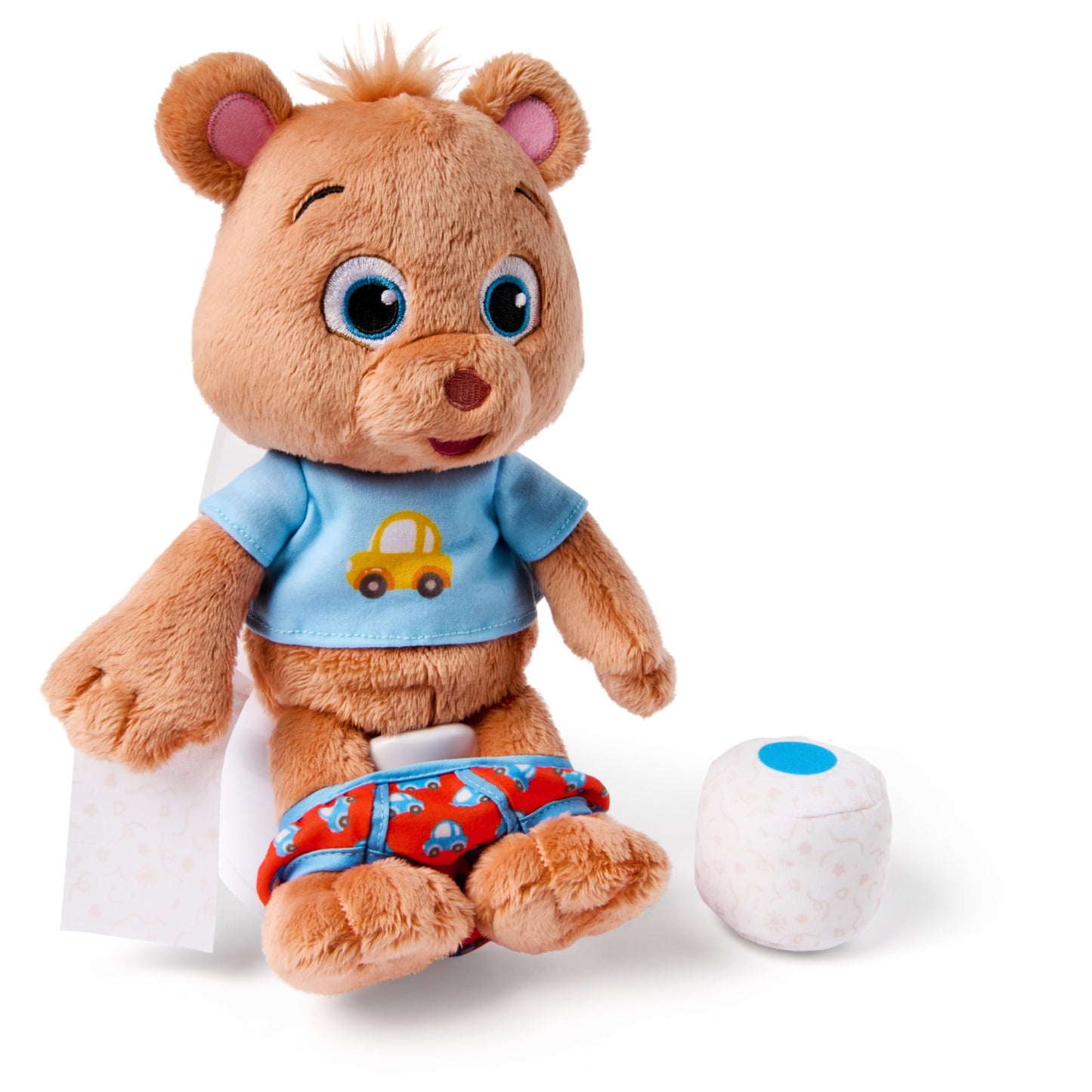 Ms. Rachel Potty Time with Bean, 11” Plush Teddy Bear with Play Toilet & Accessories, Toddler Toys for Girls & Boys for Ages 18 Months to 3+