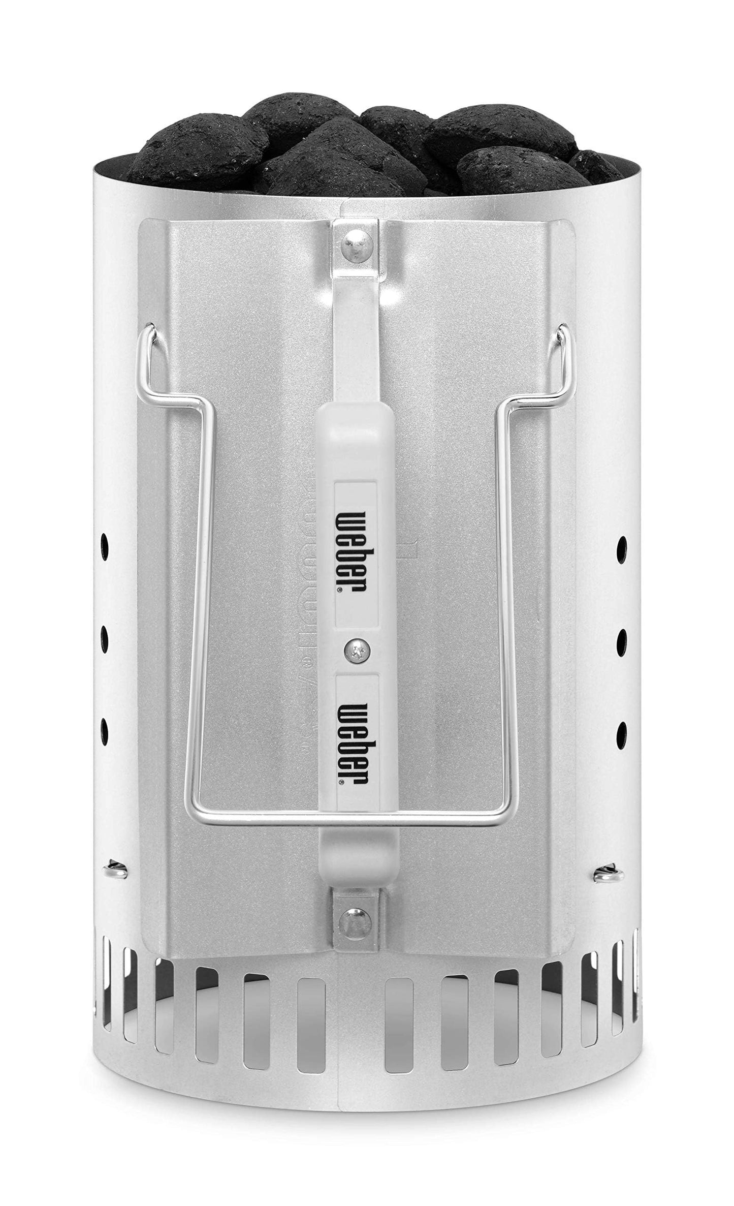 Weber Rapidfire Chimney Starter for Charcoal briquettes (7416) - Available at All In One Marketplace Canada