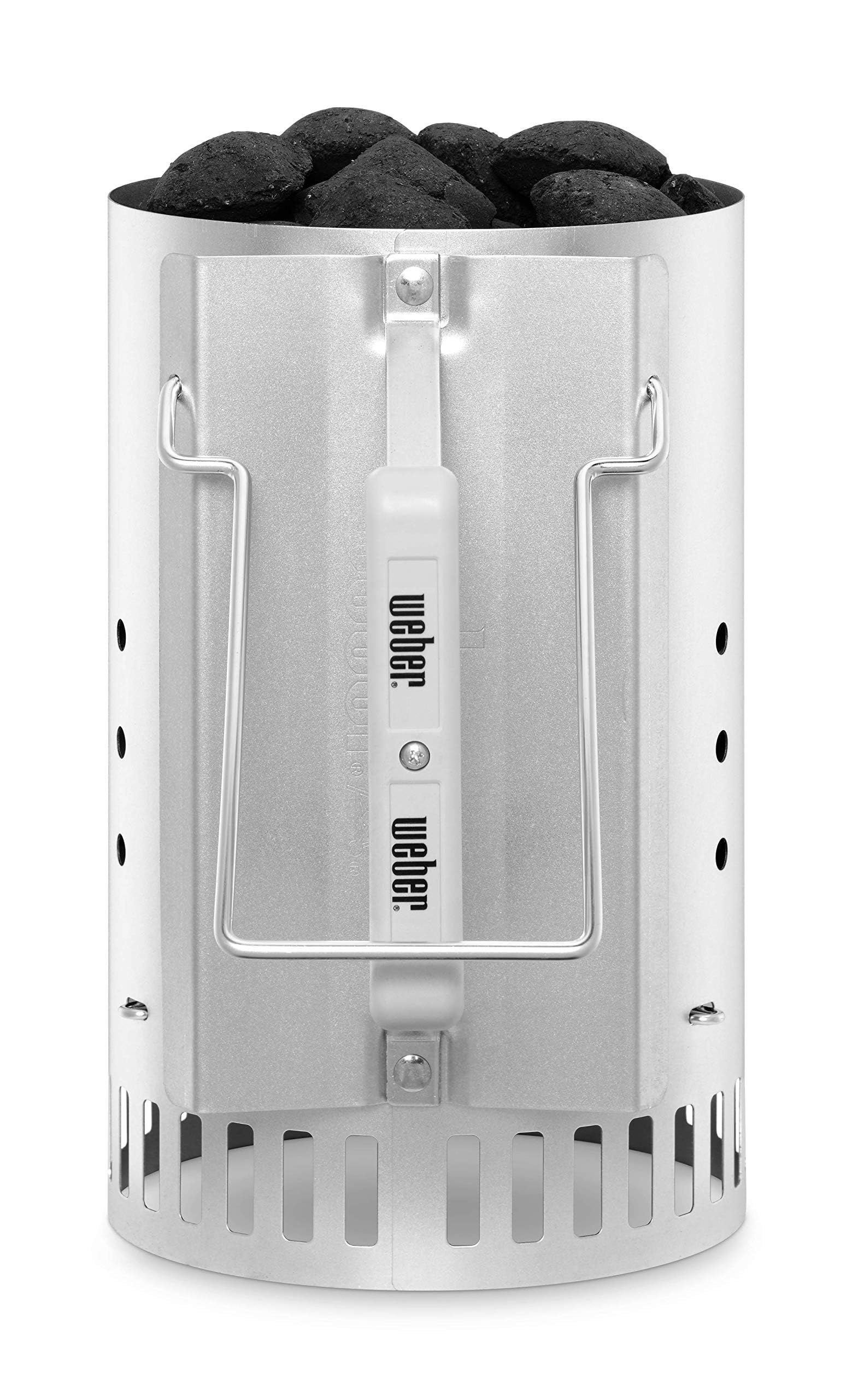 Weber Rapidfire Chimney Starter for Charcoal briquettes (7416) - Available at All In One Marketplace Canada