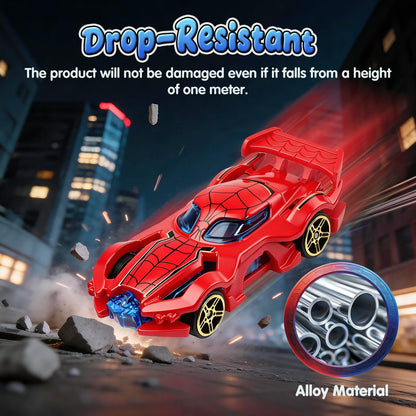 Spider Superhero Car Toys for Kids, 3 4 5 6 7 8 Year Old Boys Toys, Travel Toys, 3 4 5 6 7 8 Year Old Boys Girls Gifts Easter, Birthday, Christmas 🍁 All In One Marketplace Canada