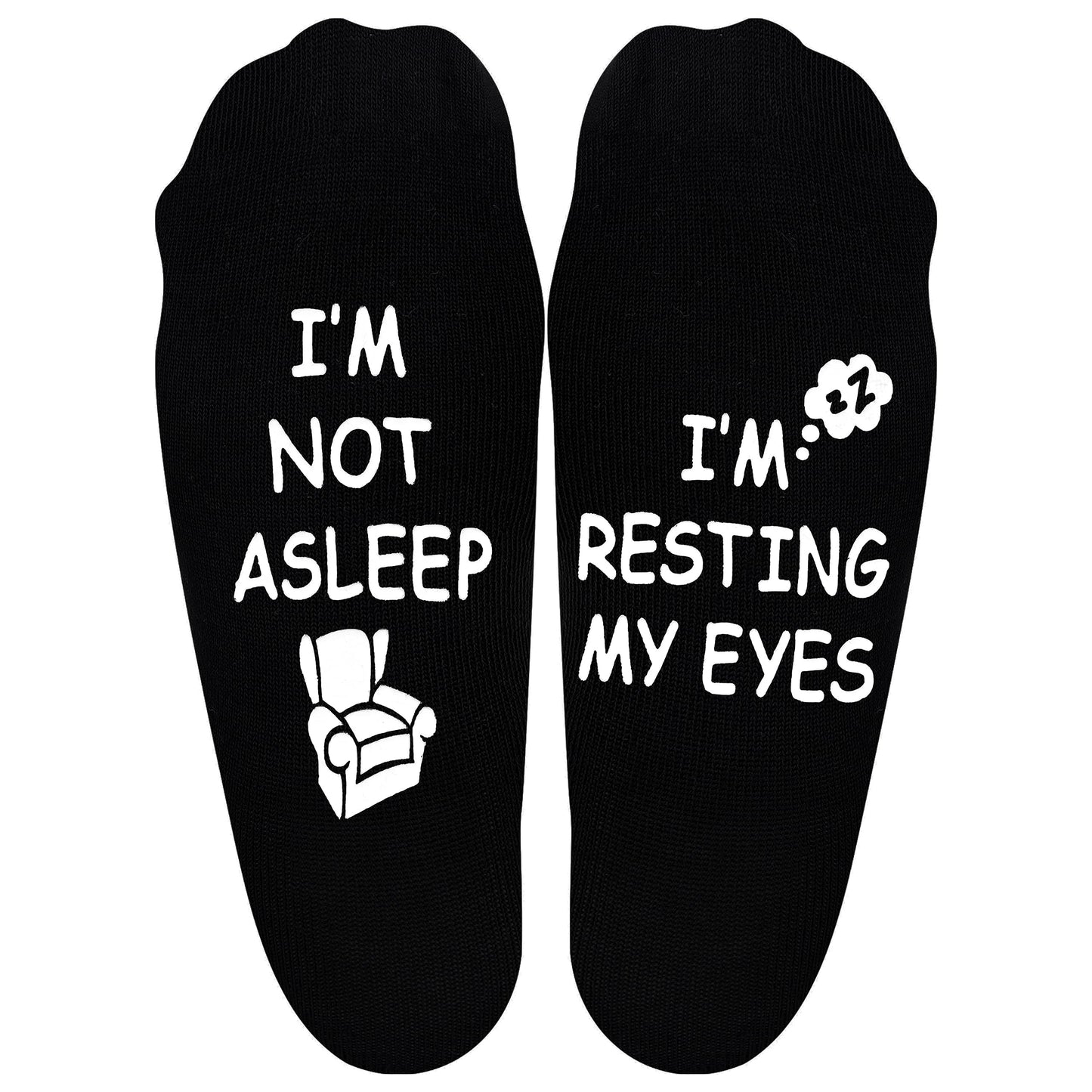 Moyel Funny Socks for Men Funky Novelty Fun Gifts for Men Dad Gifts from Daughter Grandpa Gifts Christmas Fathers Day Birthday Gifts for Him Dad Grandpa Husband Boyfriend - Available at All In One Marketplace Canada