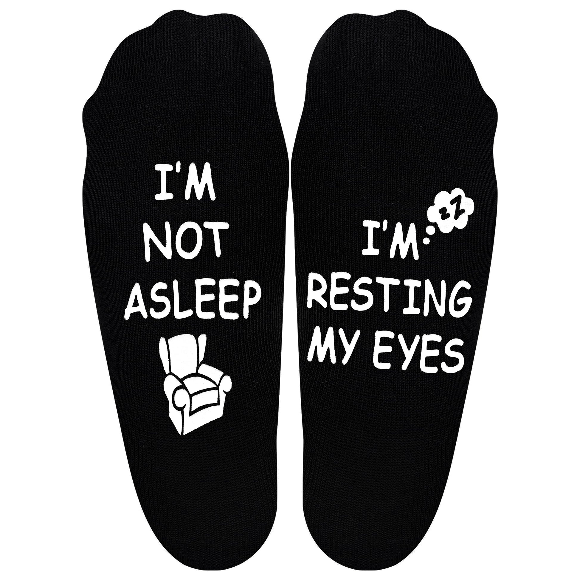 Moyel Funny Socks for Men Funky Novelty Fun Gifts for Men Dad Gifts from Daughter Grandpa Gifts Christmas Fathers Day Birthday Gifts for Him Dad Grandpa Husband Boyfriend - Available at All In One Marketplace Canada
