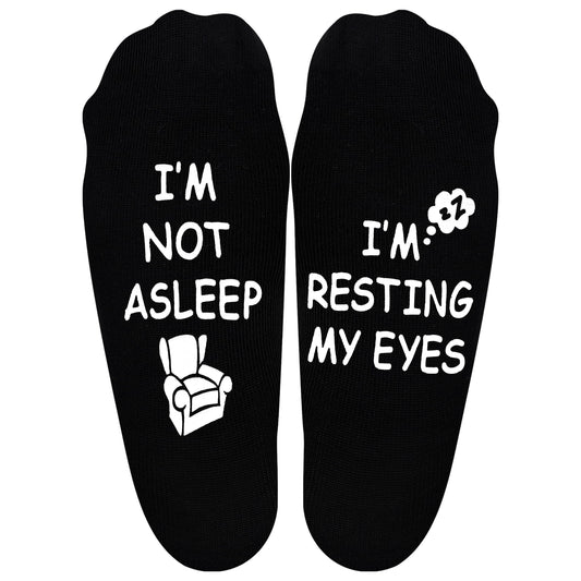 Moyel Funny Socks for Men Funky Novelty Fun Gifts for Men Dad Gifts from Daughter Grandpa Gifts Christmas Fathers Day Birthday Gifts for Him Dad Grandpa Husband Boyfriend - Available at All In One Marketplace Canada