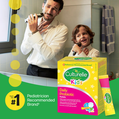 Culturelle Kids Daily Probiotic Packets for Kids | With 100% Naturally Sourced Lactobacillus GG Strain †††††† | Most Clinically Studied Probiotic | Pediatrician Recommended † | 30 Count Packets 🍁 All In One Marketplace Canada