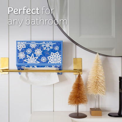 Kleenex Hand Towels, Fun Holiday Design, Limited Time Offer, Single-Use Disposable Paper Towels for Bathrooms, 6 Boxes, 55 Hand Towels per Box (330 Total Towels)