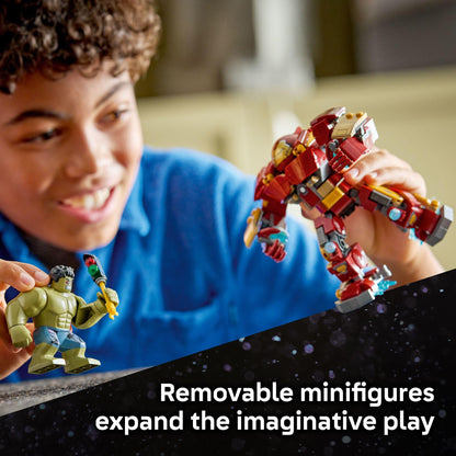 LEGO Marvel Epic Battle: Hulkbuster vs. The Hulk Building Toy for Boys & Girls - Avengers: Age of Ultron Display & Play Set W/2 Minifigures for Kids, Ages 9+ - Gift Idea for Birthdays - 76343 🍁 All In One Marketplace Canada