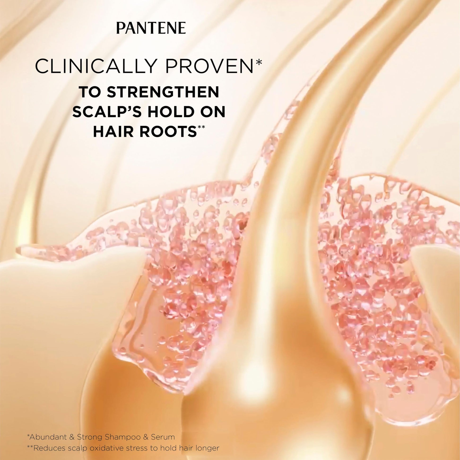 Pantene Abundant & Strong 3-Step System, Shampoo (400 ml), Conditioner (236 ml), Serum (60 ml), Strengthens at the Root, 3 Count - Available at All In One Marketplace Canada