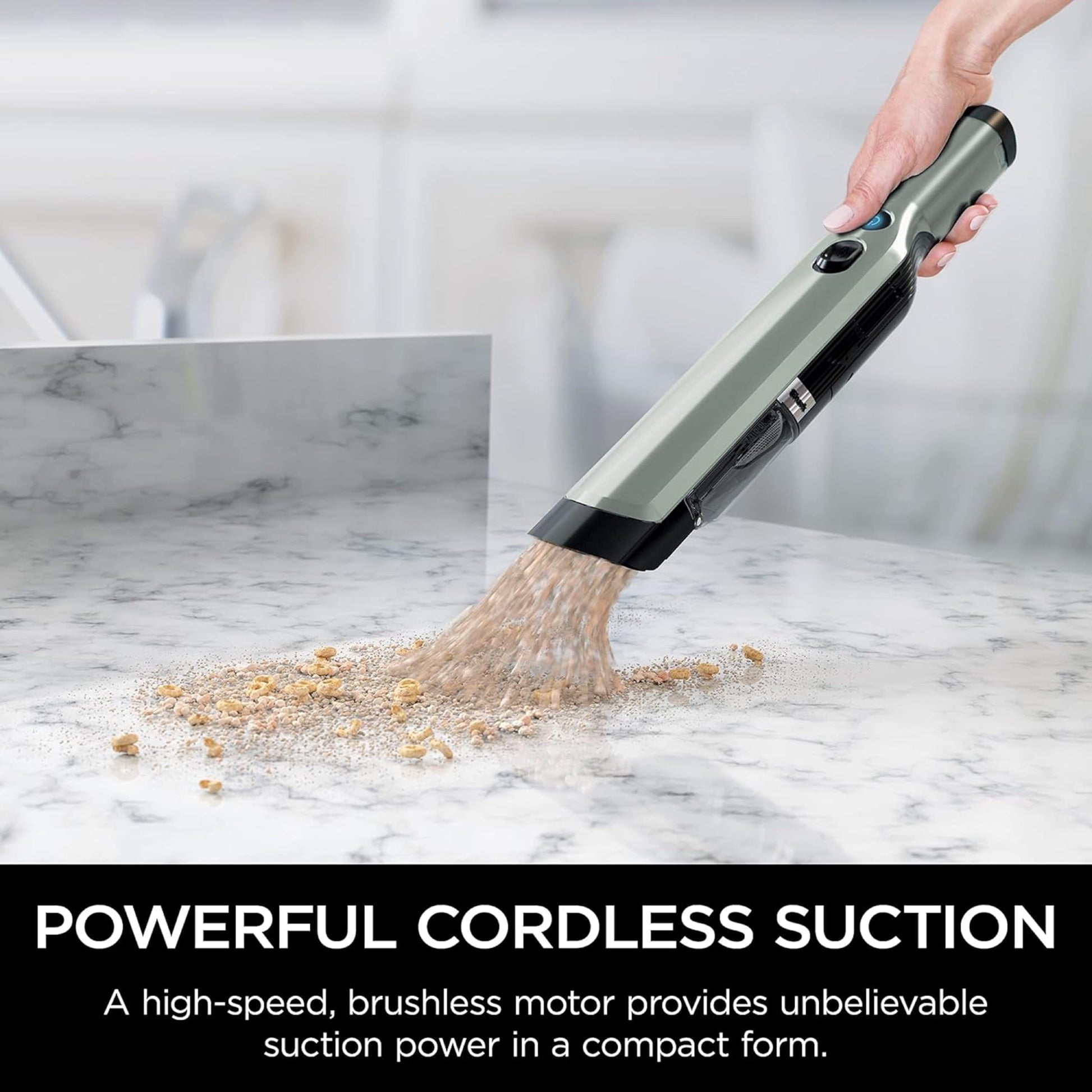 Shark WANDVAC Handheld Vacuum, Lightweight at 1.4 Pounds with Powerful Suction, Charging Dock, Single Touch Empty and Detachable Dust Cup, WV200C (Canadian Version) - Available at All In One Marketplace Canada