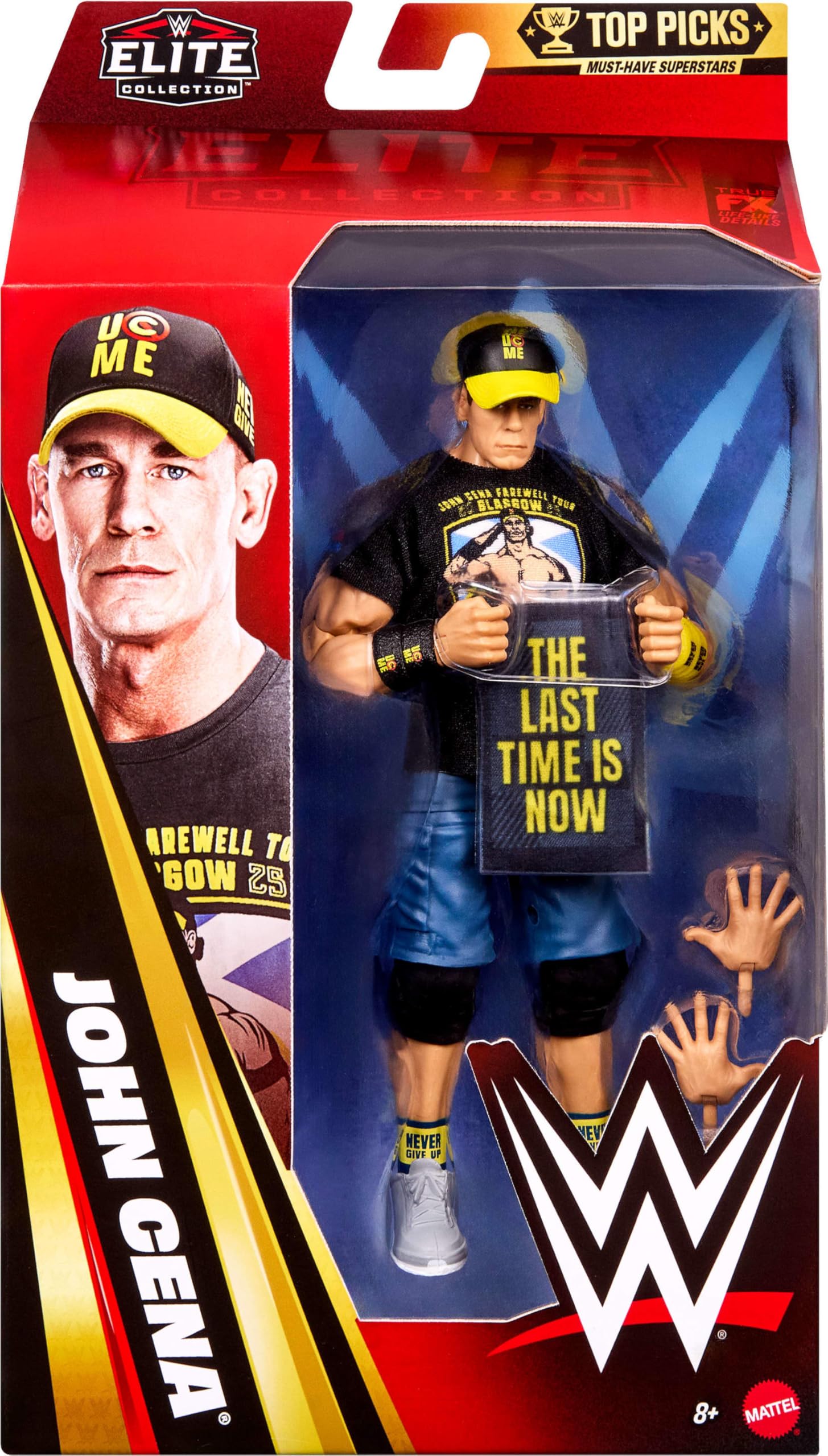 Mattel WWE Elite Collection Top Picks John Cena Action Figure Mattel