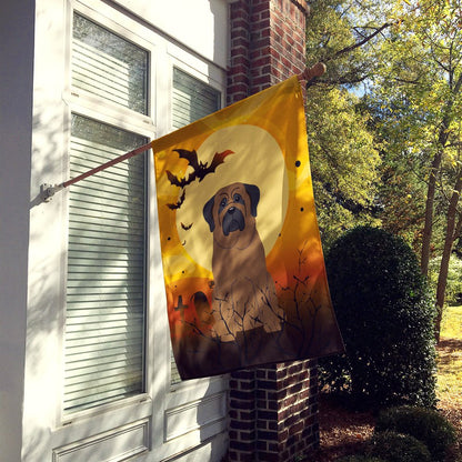 Drapeau de maison en toile Caroline's Treasures BB4350CHF Halloween Bullmastiff, grand format, multicolore