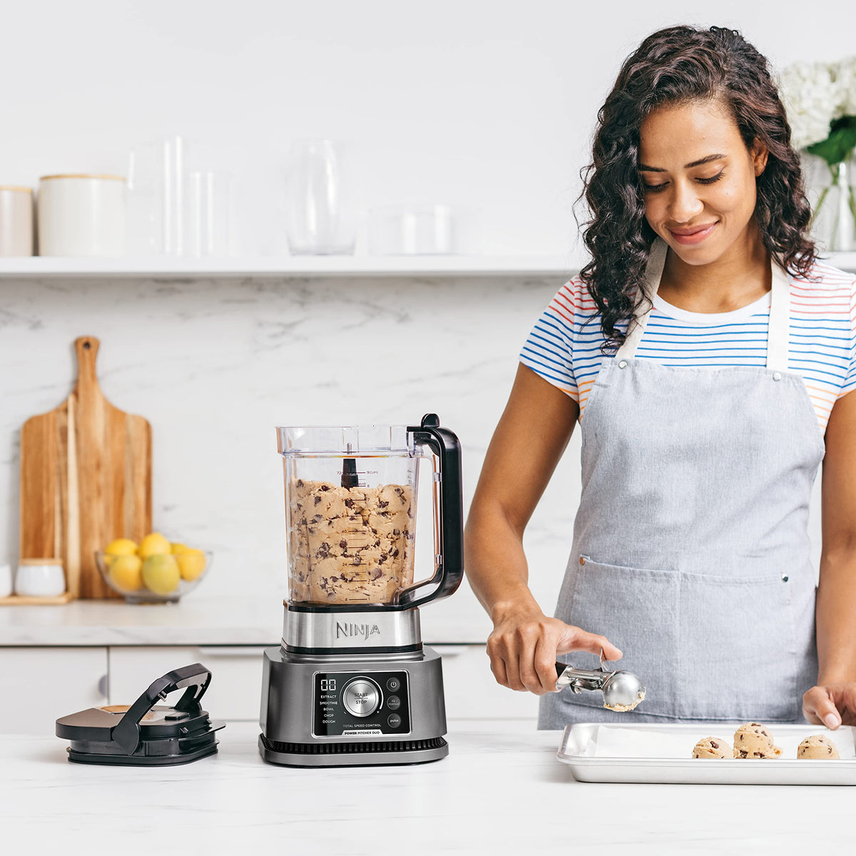 Ninja Foodi Power Blender & Food Processor, SS300C, 1200W, 72oz/2.1L