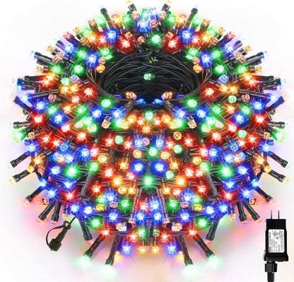 Tcamp 105FT 300LED Christmas Lights Outdoor, Memory Function, Multicolor 🍁 All In One Marketplace Canada