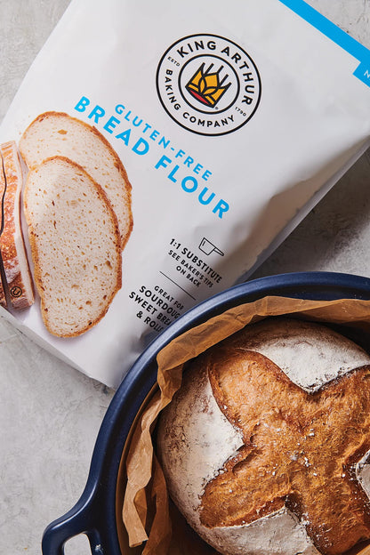 King Arthur Gluten-Free Bread Flour – 1:1 Replacement for Yeast Breads, 2 lb Bag