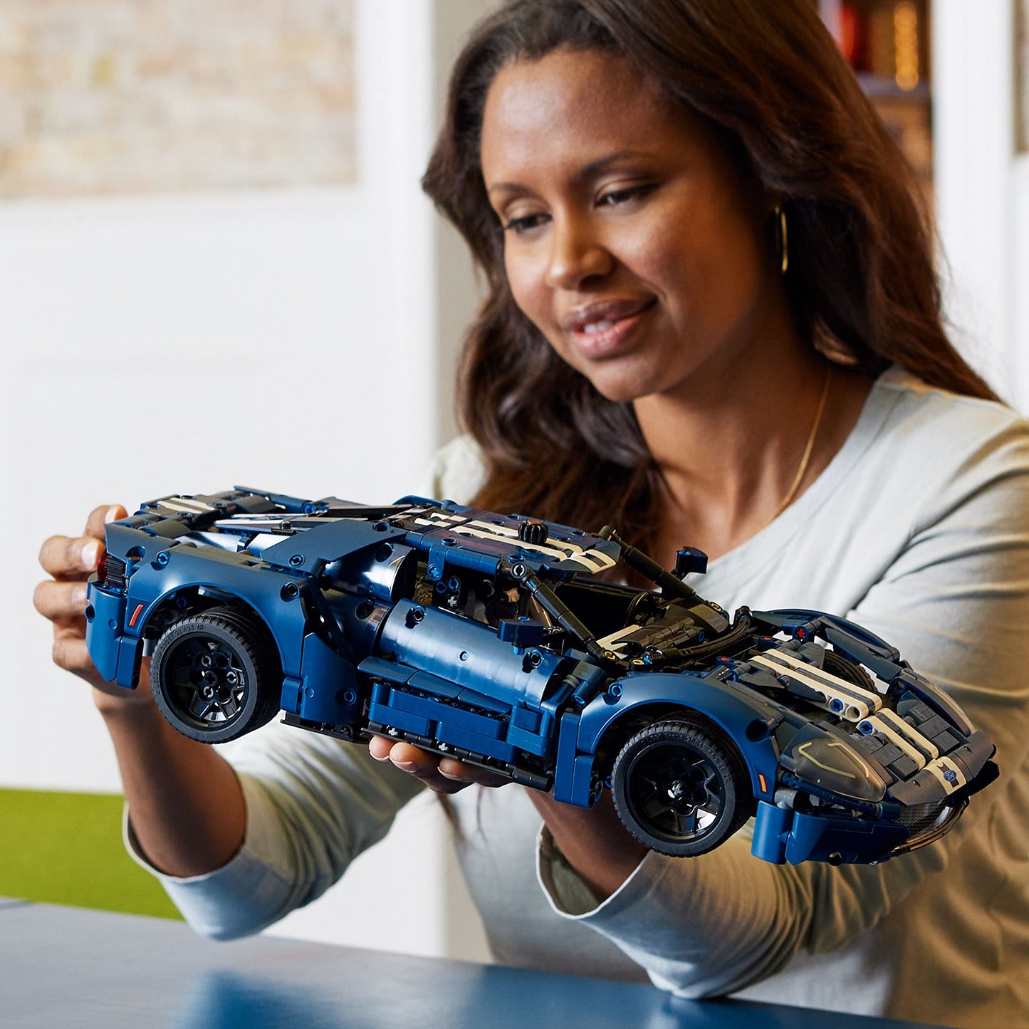 LEGO Technic 2022 Ford GT 42154 Car Model Kit for Adults to Build, Collectible Set, 1:12 Scale Supercar with Authentic Features, Gift Idea That Fuels Creativity and Imagination LEGO