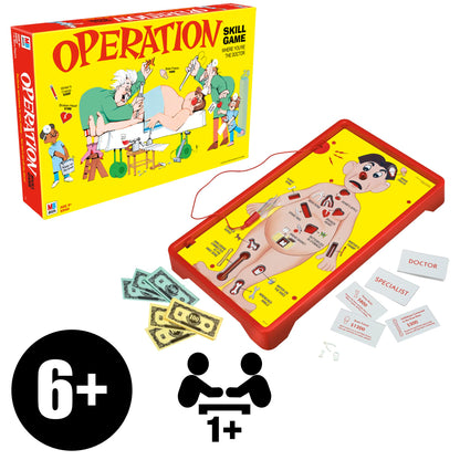 Hasbro 4545 Classic Operation Skill Game Hasbro Gaming