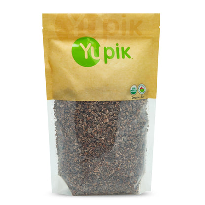 Yupik Organic Raw Cacao Nibs – 1 kg Pure, Unroasted Superfood for Baking & Snacking