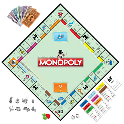 Monopoly Game, Family Board Games for 2 to 6 Players & Kids Ages 8 and Up, Includes 8 Tokens (Token Vote Edition) 🍁 All In One Marketplace Canada