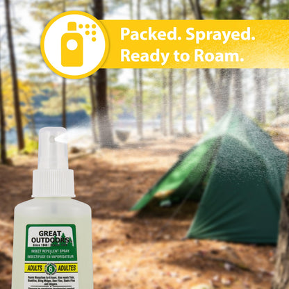 Great Outdoors Insect Repellent 30% DEET Pump Spray, 150mL Great Outdoors