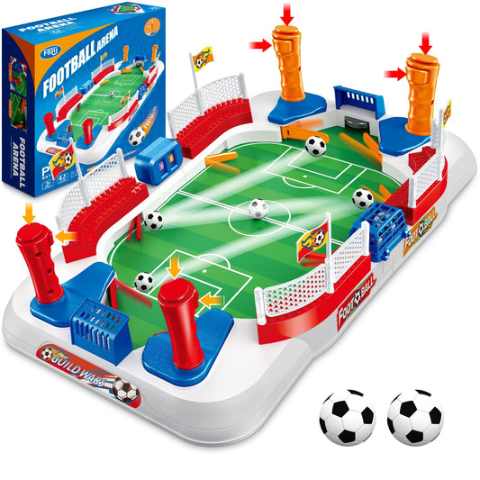 Mini Foosball Table Game for Kids Soccer Game Set Gifts Boys Toy Football Games Board for Indoor Sports Game Room Pinball Interactive Birthday Gift Toys for 3 4 5 6 7 8-12 Year Old Family Gatherings - Available at All In One Marketplace Canada