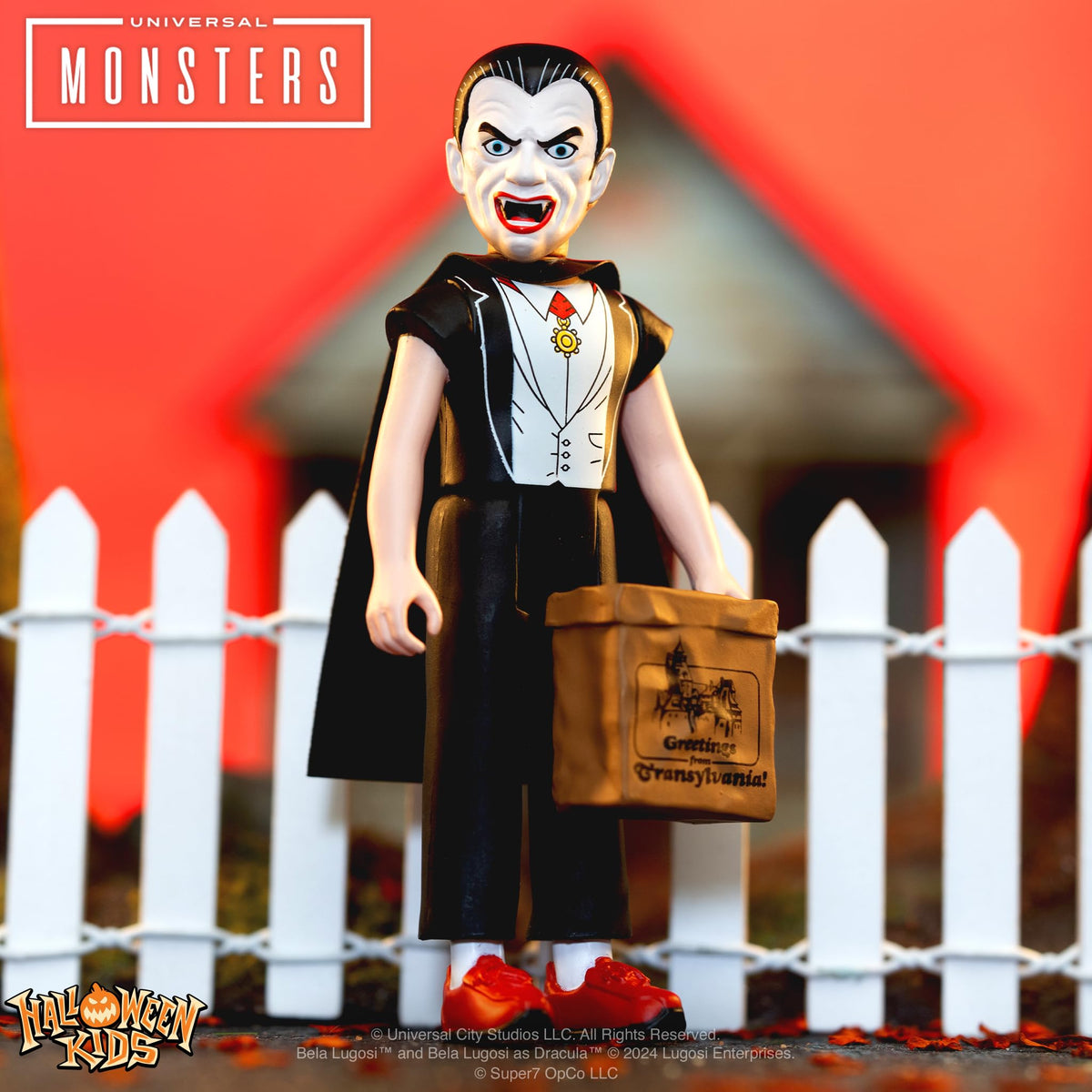 Super7 Halloween Kids Universal Monsters Dracula Boy - 3.75" Universal Monsters Movies Action Figure with Accessory Classic Movie Collectibles