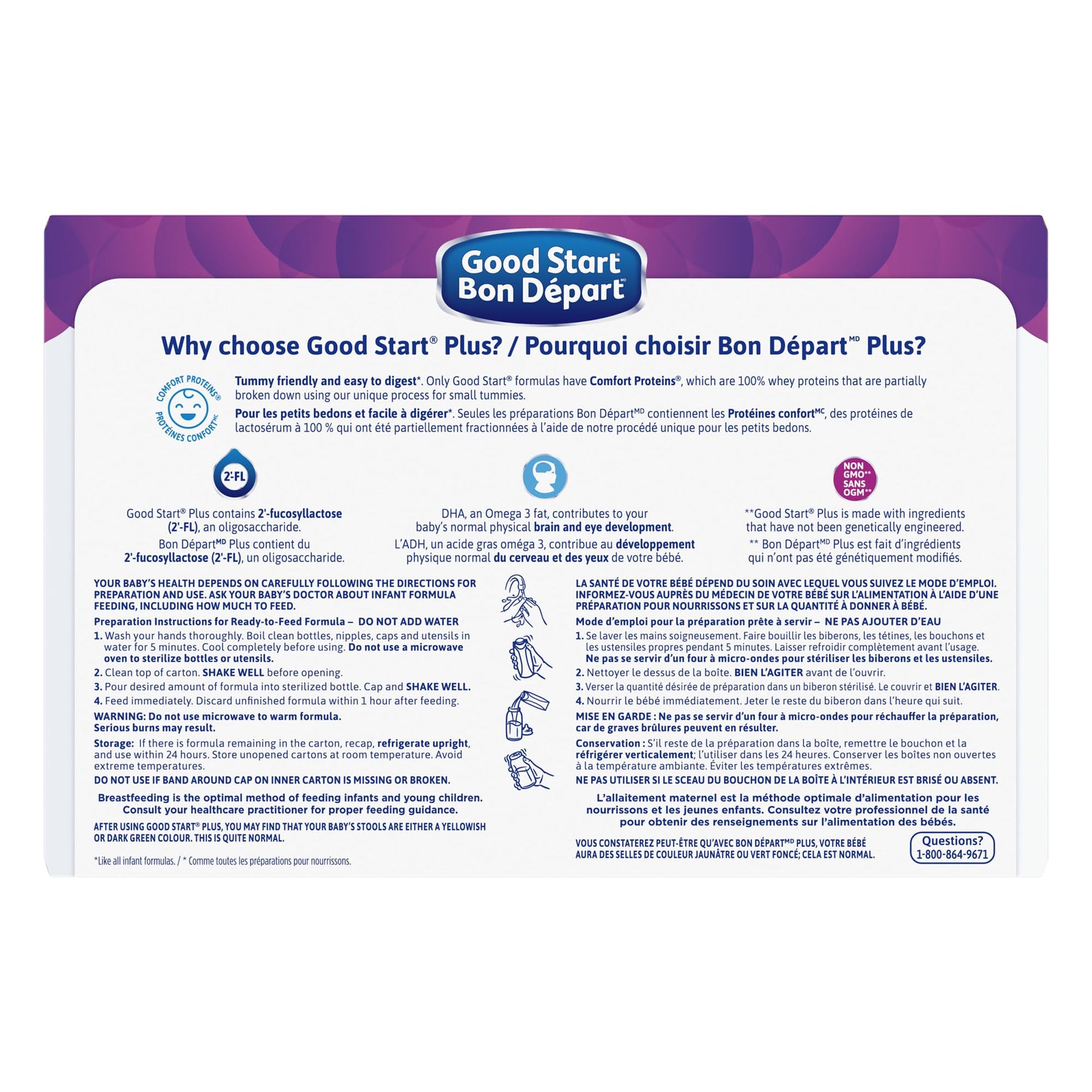 Good Start Plus 1 Ready-to-Feed Infant Formula, 15 x 250mL