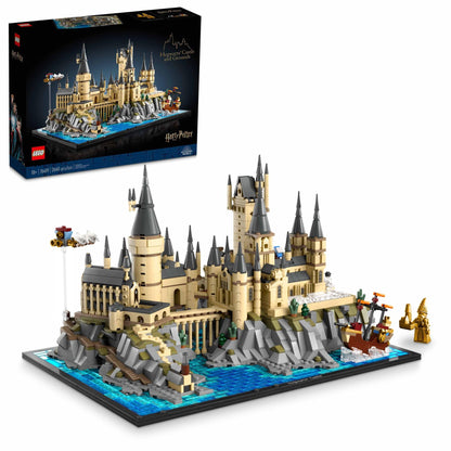 LEGO Harry Potter Hogwarts Castle and Grounds 76419 Building Set, Gift Idea for Adults, Buildable Display Model, Collectible Harry Potter Playset, Recreate Iconic Scenes from The Wizarding World LEGO