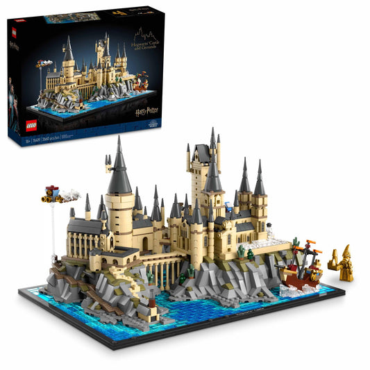 LEGO Harry Potter Hogwarts Castle and Grounds 76419 Building Set, Gift Idea for Adults, Buildable Display Model, Collectible Harry Potter Playset, Recreate Iconic Scenes from The Wizarding World LEGO
