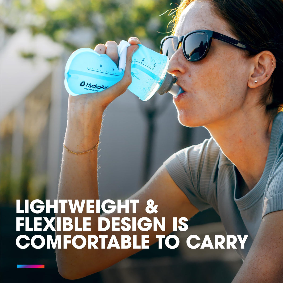 HydraPak PocketFlask Compressible, Low Profile Soft Flask (500ml)