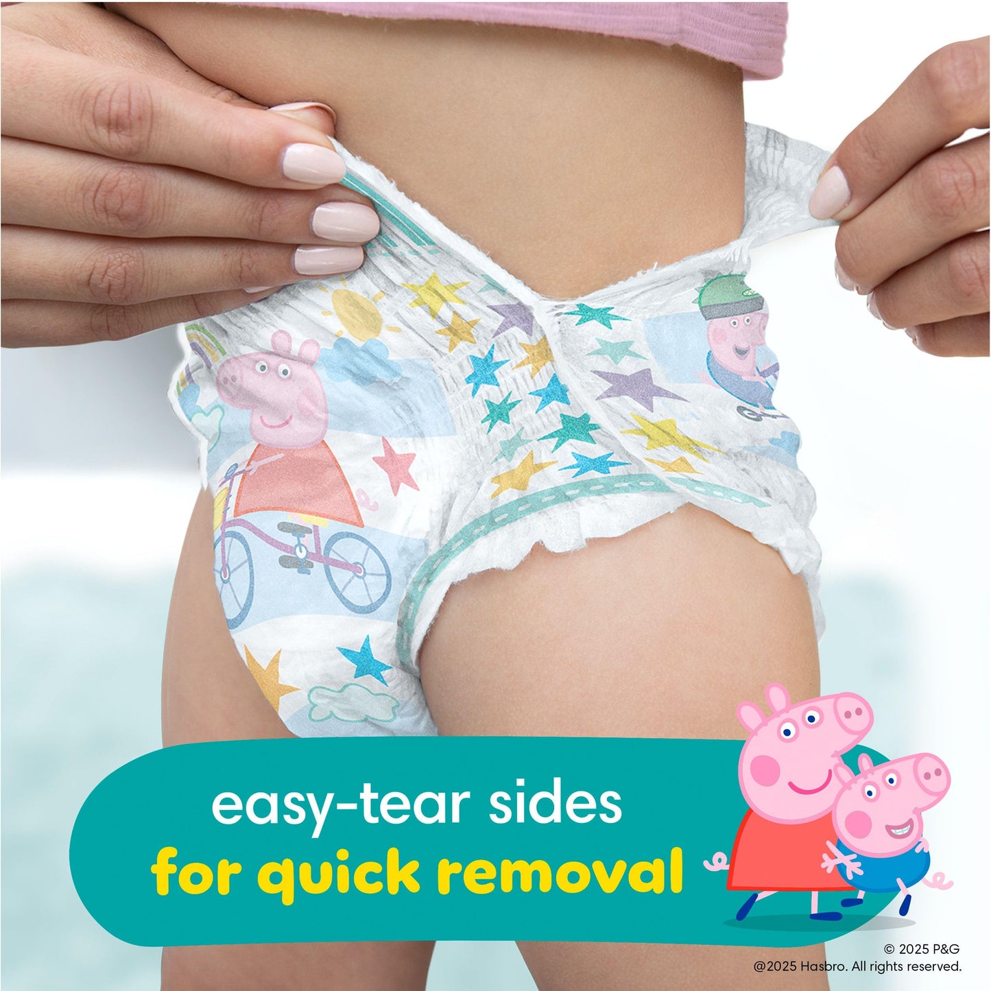 Pampers Easy Ups Girls & Boys Potty Training Pants, Size 5 (3T4T), 66 Count, Peppa Absorbent Training Underwear, Up to 100% Leakproof Day and Night, Hypoallergenic 🍁 All In One Marketplace Canada
