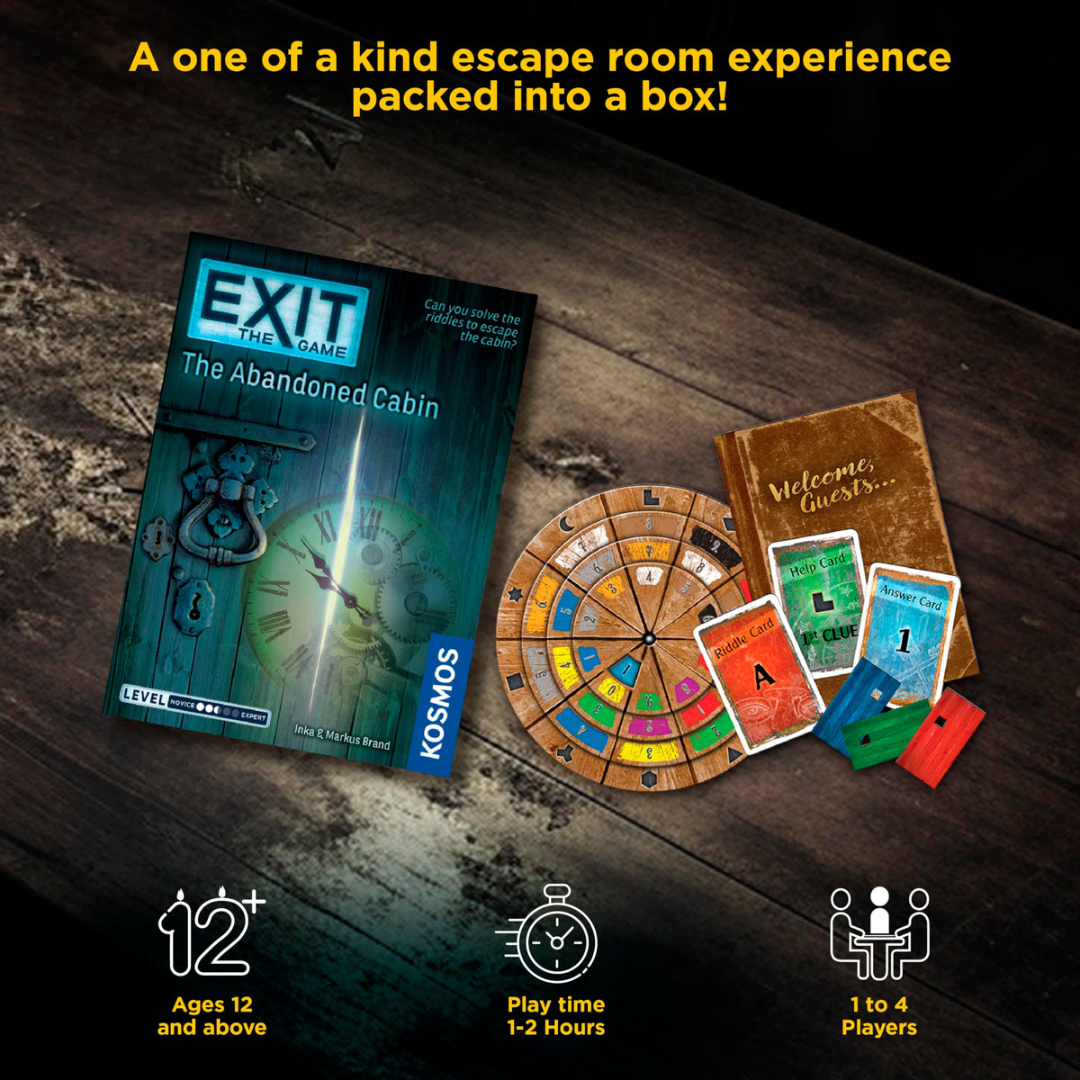 EXIT - The Abandoned Cabin (Level 2.5) (English) - Made by Thames & Kosmos