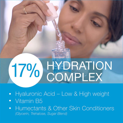 Neutrogena Moisturizer Neutrogena Hydro Boost Hyaluronic Acid Face Serum with Vitamin B5, Glycerin for Moisturized Skin, 29 Milliliters